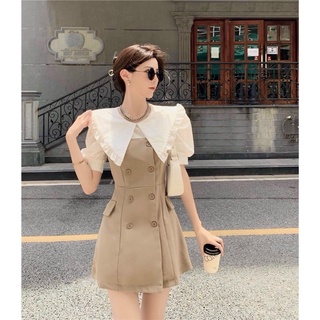 ĐẦM CỔ BÈO PHỐI NÚT
