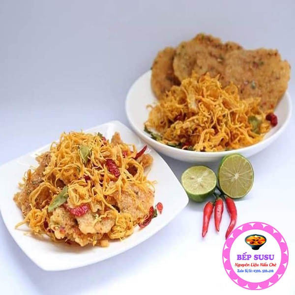 Cơm cháy khô gà loại 1 nói không với bột và chất bảo quản hộp 320Gram | BigBuy360 - bigbuy360.vn