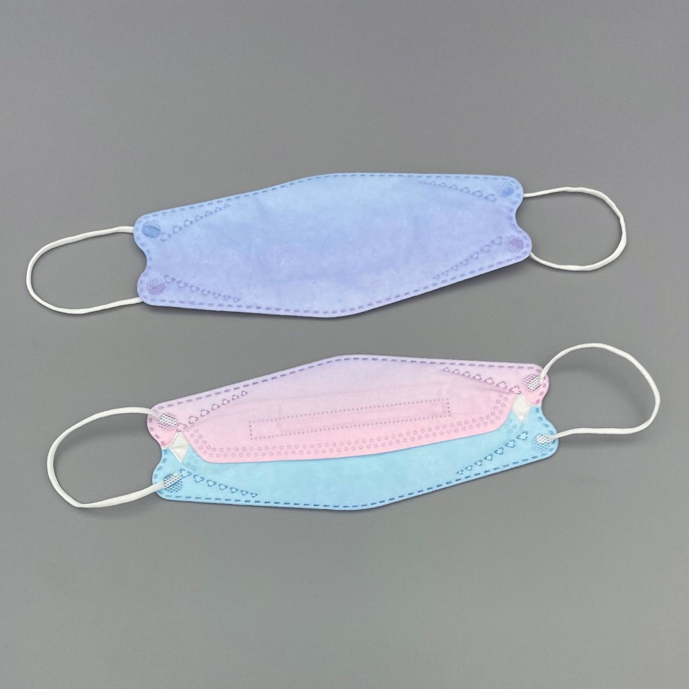 Khẩu trang KF94 màu sắc cầu vồng 4 lớp hottrend phong cách Ombre chống bụi bẩn và vi khuẩn hiệu quả | BigBuy360 - bigbuy360.vn