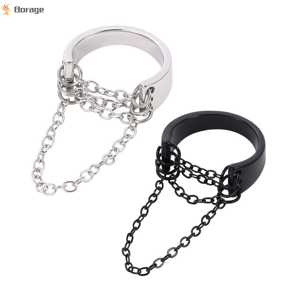 Nhẫn kim loại nhiều màu sắc phong cách vintage thời trang