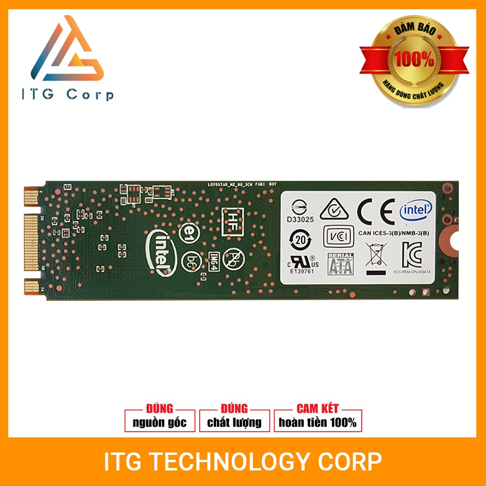 Ổ cứng SSD Intel 540s Series M.2 2280 Sata III 6Gb/S 180GB | BigBuy360 - bigbuy360.vn