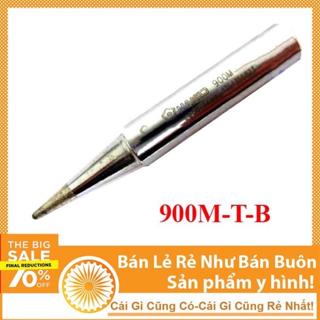 Đầu mũi hàn Hakko 900M-T nhật bản cho trạm hàn 936 hàng cao cấp