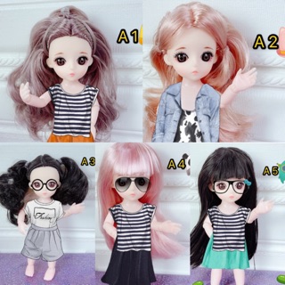 Búp bê Baboliy 16cm có giầy và quần áo