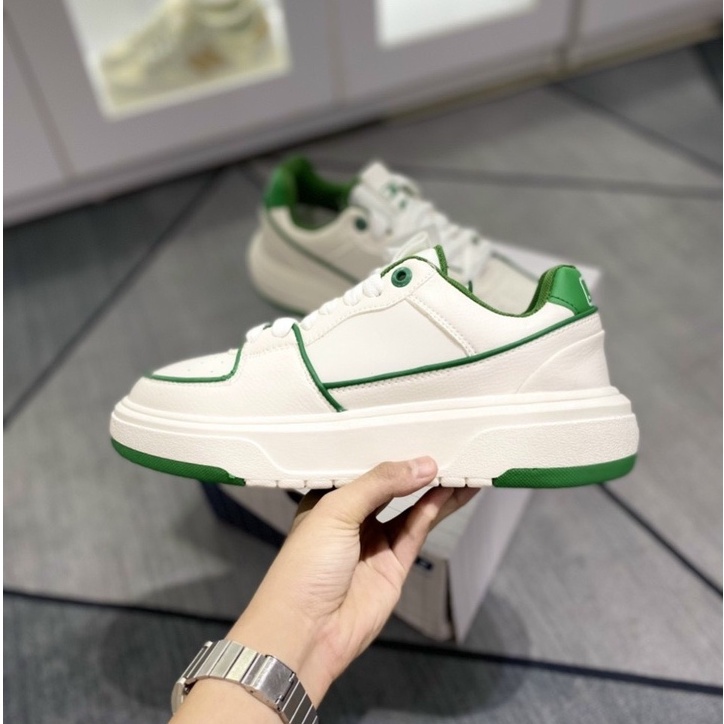 [TẶNG Tất Cao Cấp] Giày Sneaker MLB Chunky liner new york yankees XANH tăng chiều cao nam nữ cao cấp full box + bill