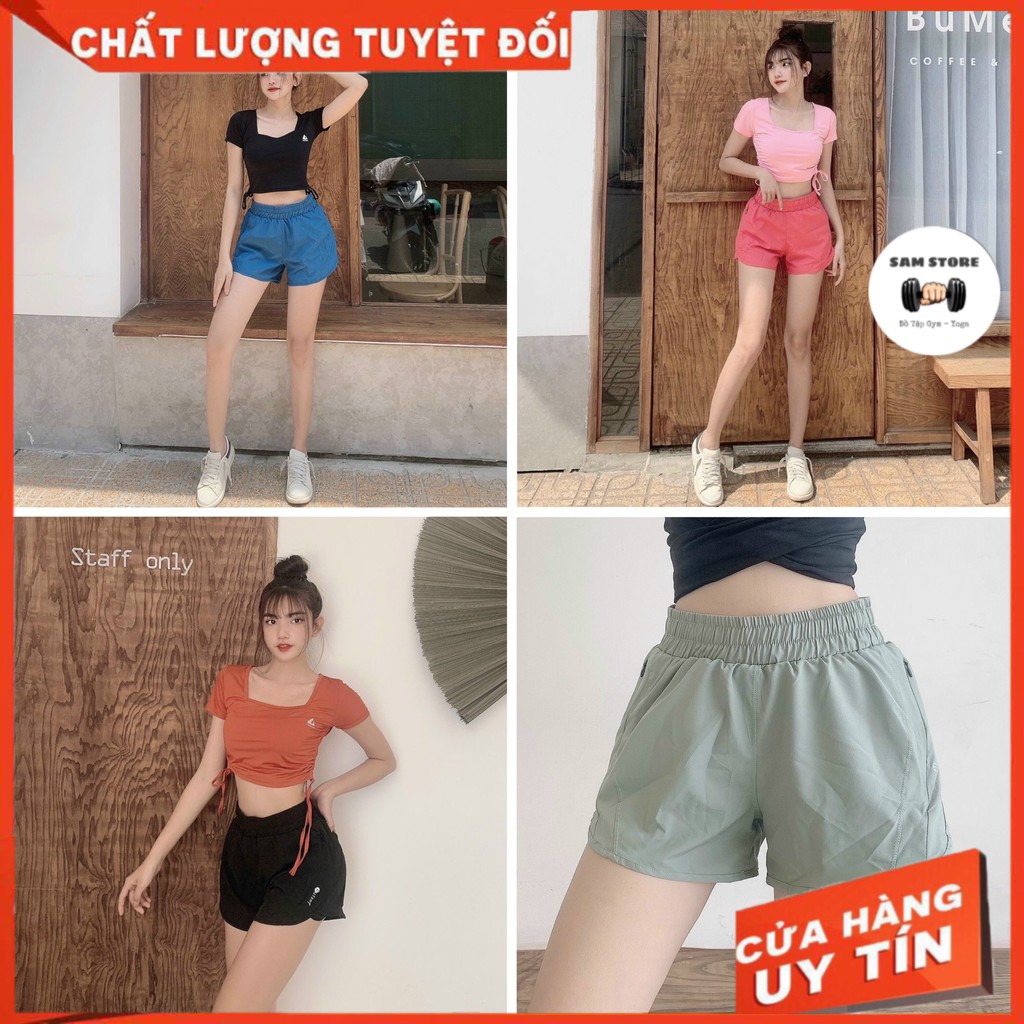Short Vải Dù Có Lót Trong