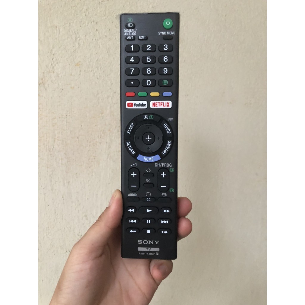 [CHÍNH HÃNG]  Điều khiển tivi sony RM-TX300P zin nguyên tem, tặng pin chính hãng !