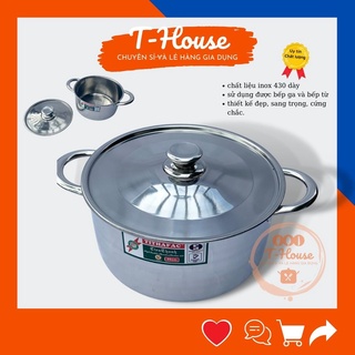Nồi inox Tithafac sử dụng được bếp từ, nồi inox cao cấp- dụng cụ nhà bếp