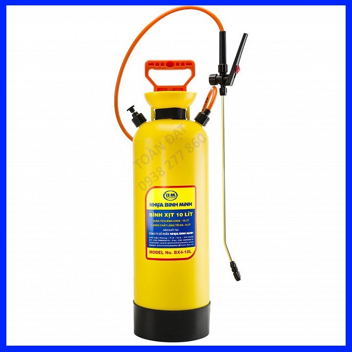 Bình Xịt Bình Minh 10 lít, bình phun tưới cây