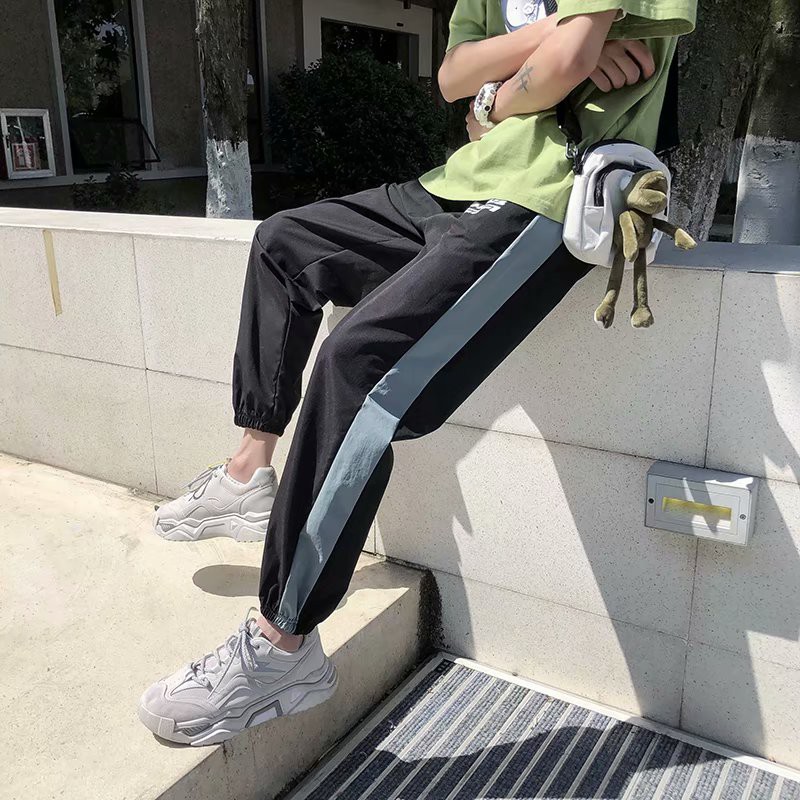 Quần dài thể thao phong cách Hàn Quốc dành cho nam 3 màu (M-3XL) tùy chọn