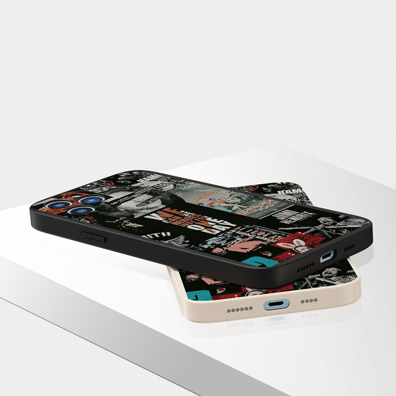 Ốp lưng iphone Ốp điện thoại Suntaiho silicon mềm họa tiết ca sĩ Rock cho iPhone 13 12 11 Pro Max X XR Xs Max 7 8 Plus 12mini 13mini
