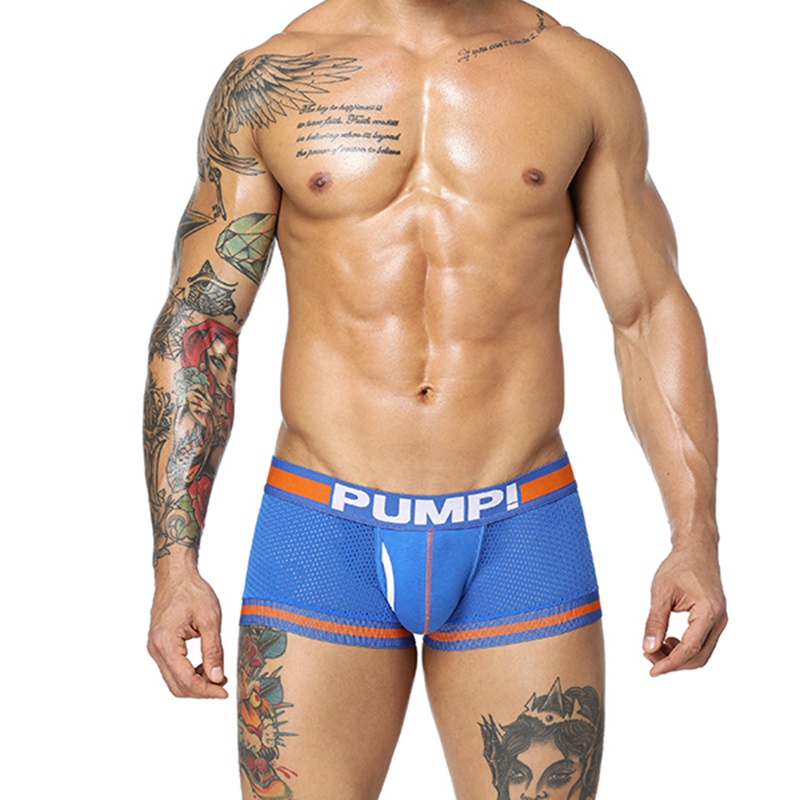 Set 3 quần lót boxer ORLVS H118 (3) lưới thoáng khí gợi cảm cho nam