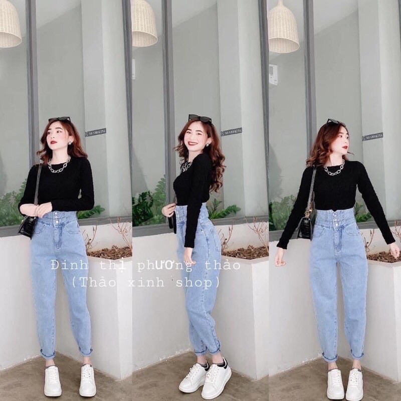 [GIÁ HỦT DIỆT ]Quần Ống Rộng Jeans - Quần Suông Trơn Xanh Ulzzang - Quần Ống Rộng Hot Trénd 2021 (ảnh thật chụp gương)