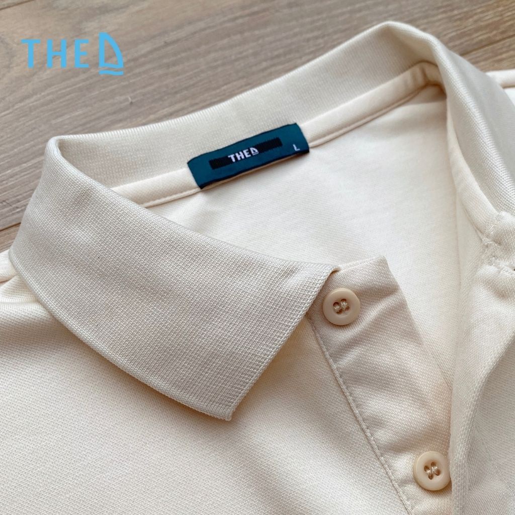 Áo Polo Nam Cotton The D Trơn Màu Dáng Regular Fit, Chất Liệu Cotton Mềm Mịn, Thoáng Mát, Thấm Hút Tốt AP 5512