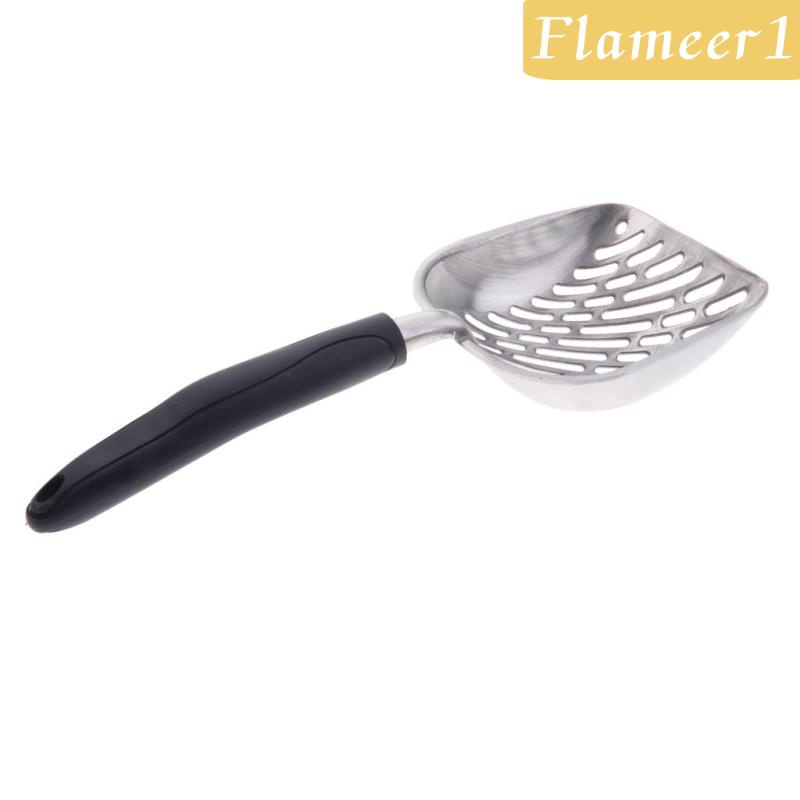 Xẻng Xúc Đất Lớn Bằng Nhôm Bền Với Xẻng Sâu Cho Mèo Cưng [Flameameer1]