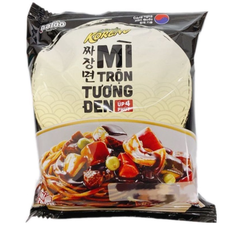 MÌ TRỘN TƯƠNG ĐEN KORENO ÚP 4 PHÚT GÓI 78G
