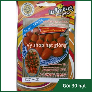 Hạt giống cà chua cherry đỏ Thái Lan gói 30 hạt