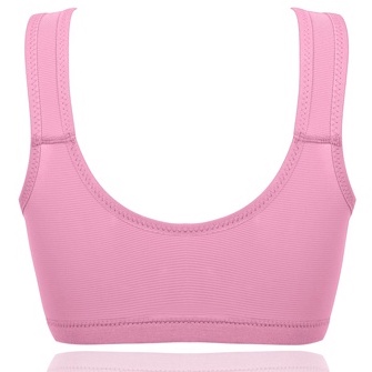 Plus Áo Ngực Cotton Mỏng Không Gọng Cài Khóa Trước Thiết Kế Thoáng Khí Thoải Mái Thời Trang