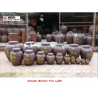 Chum rượu chum sành chum sứ bát tràng 5l 10l 15l 20l 30l 40l 50l