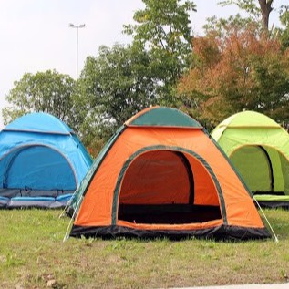 [2 lớp 2 cửa] Lều Cắm Trại Tự Bung Chống Nước Chống Tia Tử Ngoại Kích Thước 200 x 200 x 135cm | BigBuy360 - bigbuy360.vn