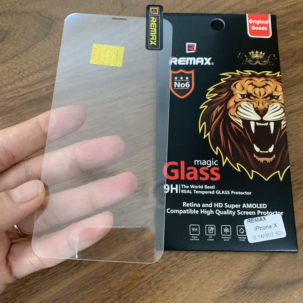 Cường lực iPhone X/ Xs Remax 9H
