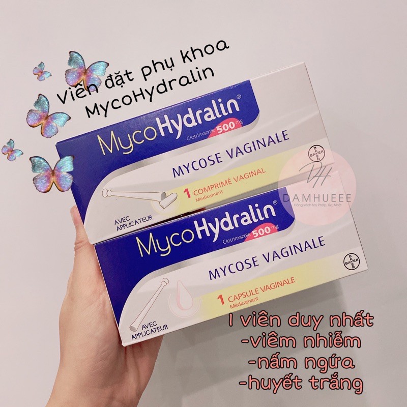 Viên vệ sinh phụ nữ MycoHydrin (bill Pháp)