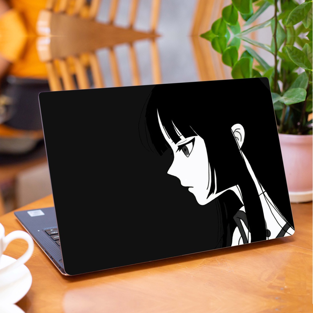 Skin Laptop In Hình Cô Gái Dành Cho Các Dòng Máy Dell Hp Asus Msi Acer Lenovo Macbook Theo Yêu Cầu