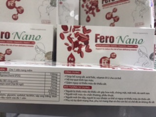 SẮT HỮU CƠ CHO PHỤ NỮ MANG THAI FERO NANO