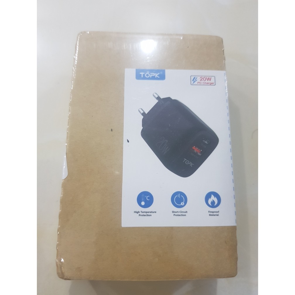 Củ Sạc Nhanh 2 cổng chuẩn PD 3.0 và QC 3.0