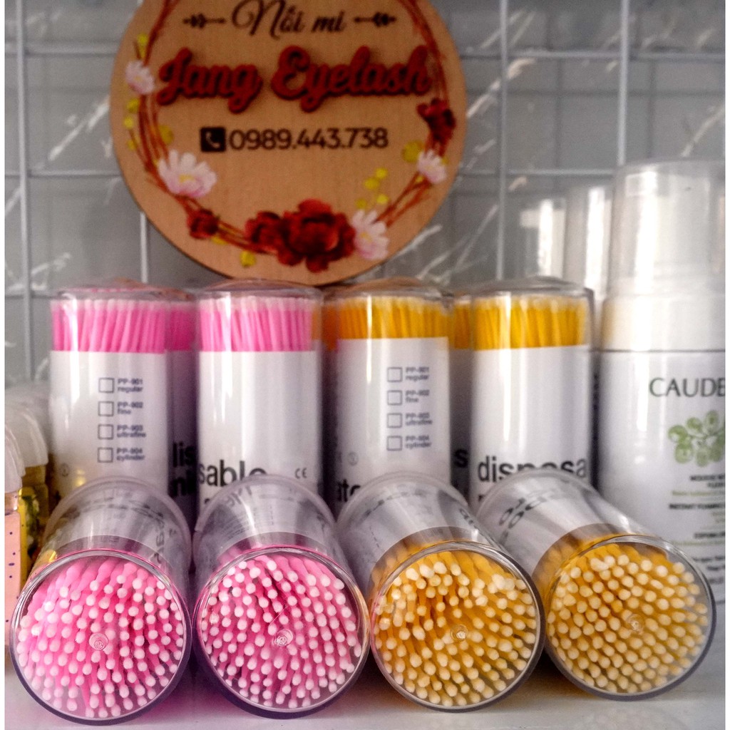 Tăm Bông Tháo Mi - Gỡ Mi Siêu Nhanh