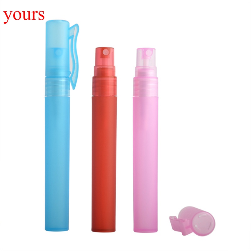 Set 5 lọ nhựa rỗng 10ml dạng xịt mini đựng nước hoa tiện dụng