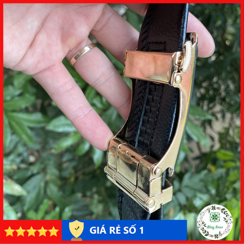 Thắt lưng nam cao cấp khóa tự động kiểu dáng thời trang phong cách hàn quốc TL2V