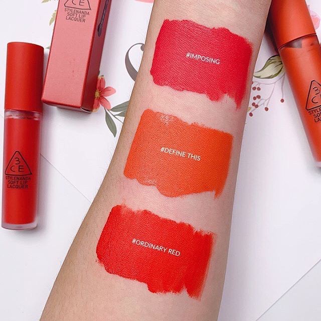 (CHUẨN AUTH) Son kem lì 3CE Soft Lip Lacquer | BigBuy360 - bigbuy360.vn