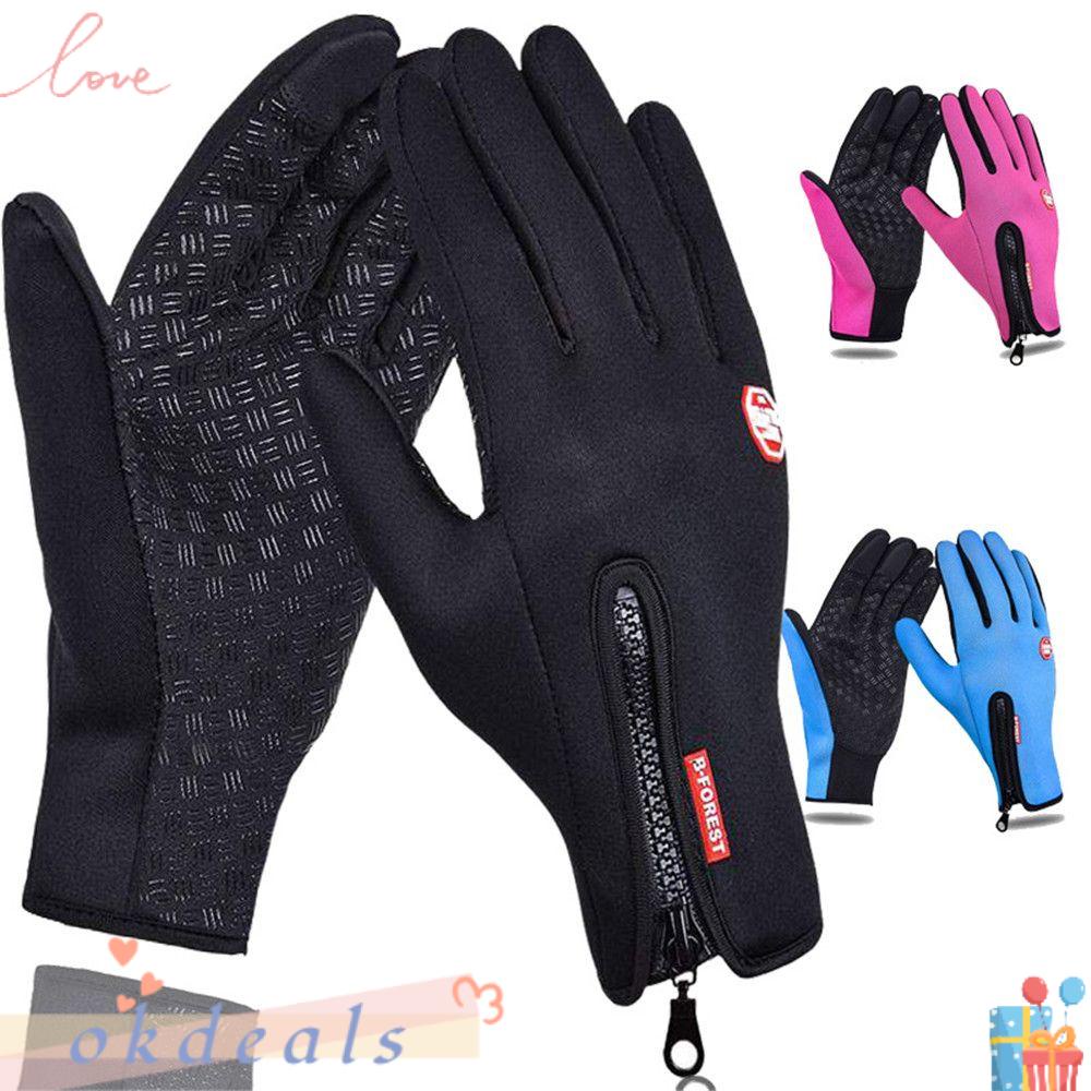 Găng Tay Thể Thao Trượt Tuyết Chống Gió Màn Hình Cảm Ứng Thời Trang