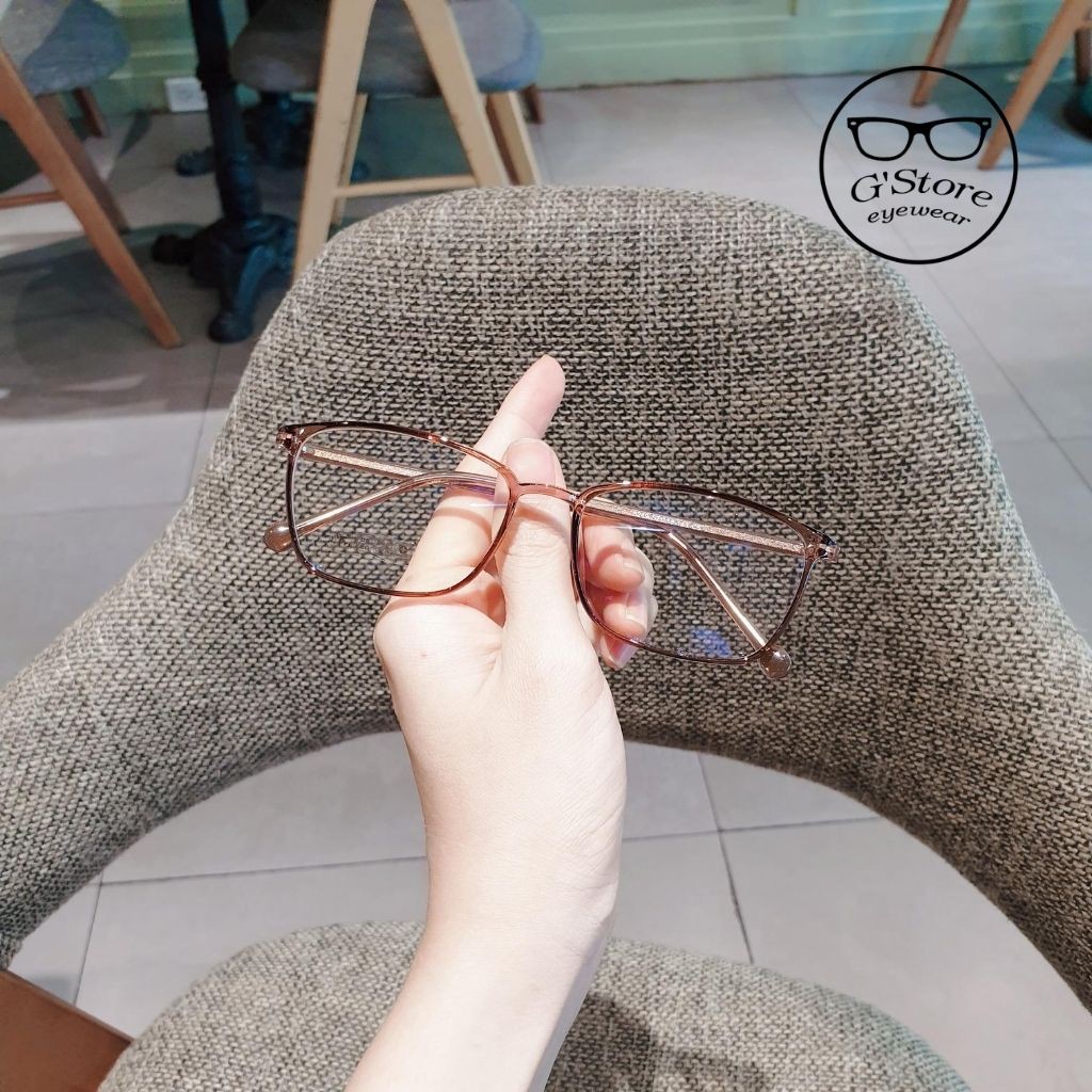 Kính Gọng Cận Mắt Vuông Bền Đẹp 8249 Gstore