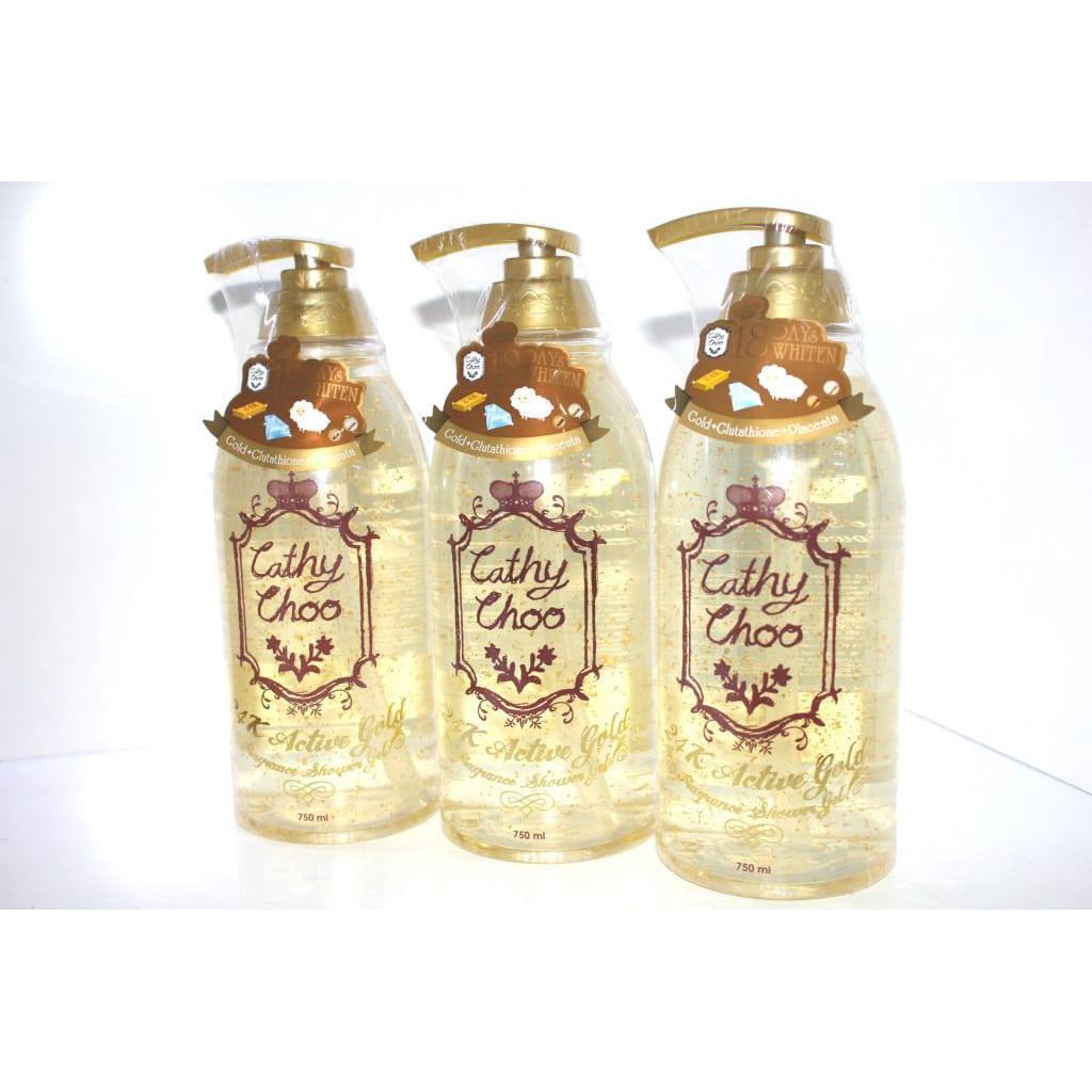 SỮA TẮM VÀNG TRẮNG DA CATHY CHOO 24k & 9 Pollens 750ml | BigBuy360 - bigbuy360.vn