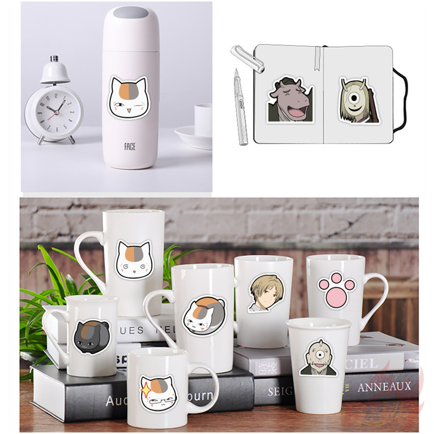 Bộ 40 miếng dán trang trí album hình anime Natsume Takashi Madara DIY