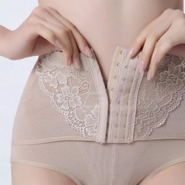 Quần lót gen định hình bụng móc cài lưới cao cấp | BigBuy360 - bigbuy360.vn