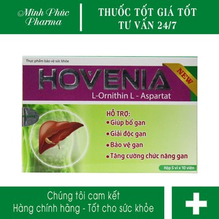 Thuốc bổ gan Honevia - Sản phẩm bổ gan giải rượu tốt nhất thị trường