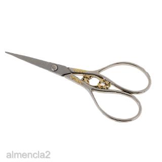 Stainless Steel European Vintage Floral Scissor Embroidery Scissors