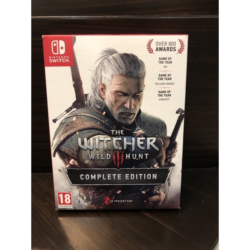 Trò chơi điện tử cho Nintendo Switch 2nd còn mới The Witcher 3 Wild Hunt