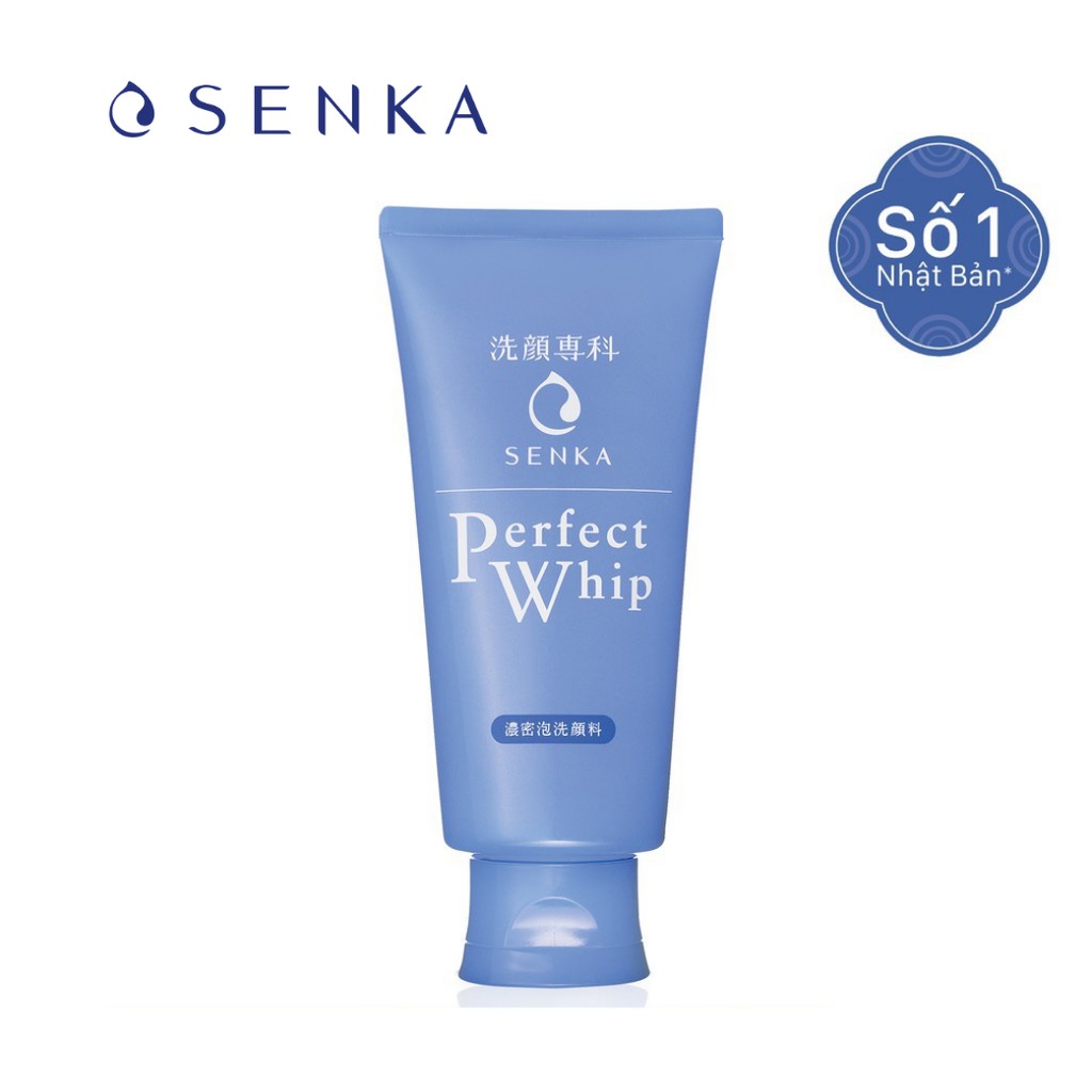 Combo Sữa Rửa Mặt Tạo Bọt Chiết Xuất Tơ Tằm Trắng Senka Perfect Whip 120g và Khăn Giấy Tẩy Trang 10 Miếng | BigBuy360 - bigbuy360.vn