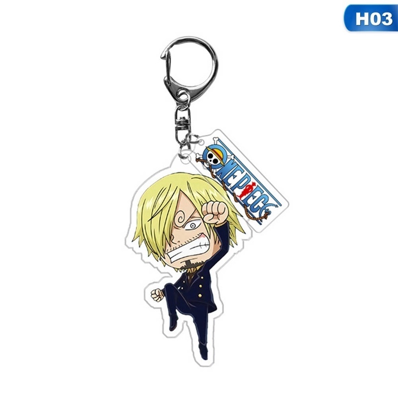 Móc Khóa Hoạt Hình One Piece 16 Kiểu