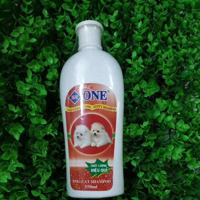 Xà bông dầu tắm sữa tắm cho chó con One 8X chai 550ml # Petshop_VicTo_Vet
