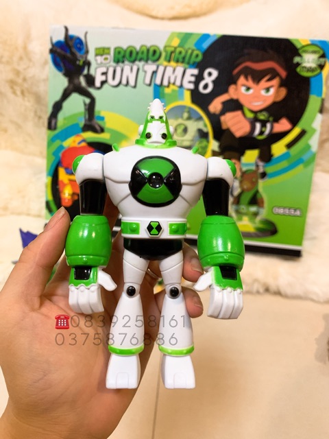 Bộ ben10 Mô Hình 5 Nhân Vật (size TO)