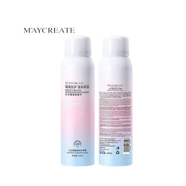 Xịt chống nắng Maycreate nội địa Trung 150ml