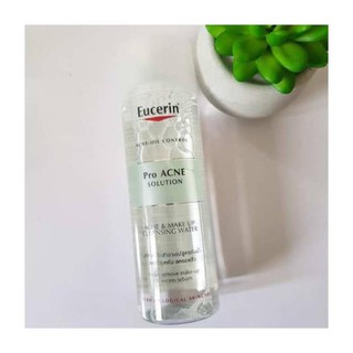 SẢN PHẨM EUCERIN ACNE OIL CONTROL PRO ACNE SOLUTION ACNE & MAKE UP CLEANSING WATE 200ML