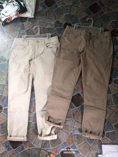 Quần kaki cạp cúc (HS) | BigBuy360 - bigbuy360.vn
