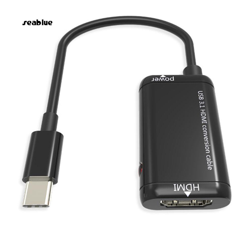 Cáp Chuyển Đổi Usb 3.1 Type C Sang Hdmi 1080p