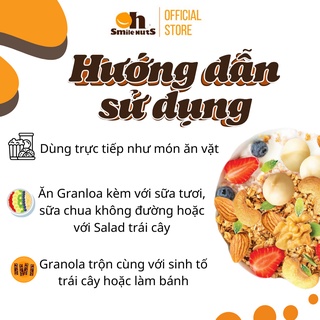 Granola siêu hạt ngũ cốc ăn kiêng giảm cân smilenuts - ảnh sản phẩm 4