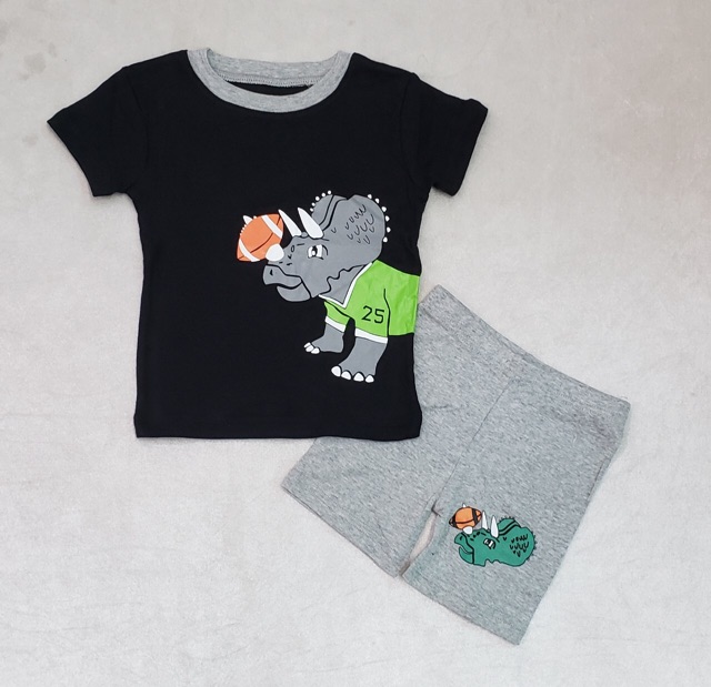 Bộ Thun Borip cotton Bé Trai 9kg -24kg vnxk